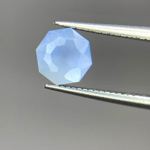 Create your own ring: 0.84ct Tundaru periwinkle hexagon sapphire