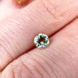 Create your own ring: 0.65ct pastel green Montana sapphire