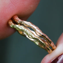 Load image into Gallery viewer, Waverly ring: 14K rose, yellow, and palladium white