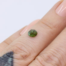 Load image into Gallery viewer, Create your own ring: 0.87ct rosecut green round sapphire