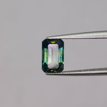 Load image into Gallery viewer, Create your own ring: 1.54ct teal emerald-cut Kenya sapphire