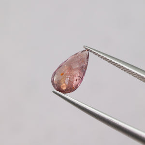 Create your own ring: 1.77ct reddish-pink pear Umba sapphire