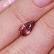 Load image into Gallery viewer, Create your own ring: 1.77ct reddish-pink pear Umba sapphire
