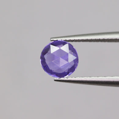 Create your own ring: 0.65ct rosecut purple sapphire