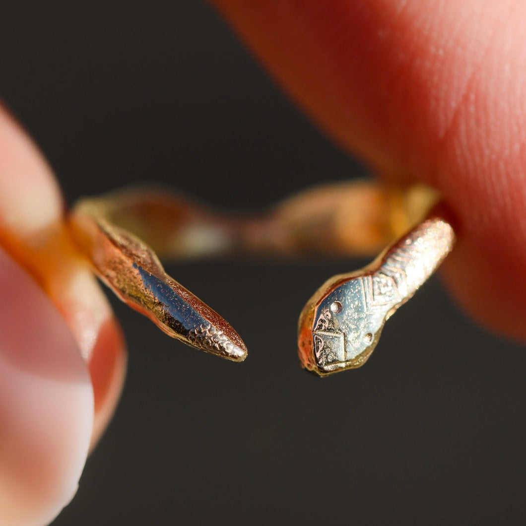 Antioch snake ring (made to order; multiple options)