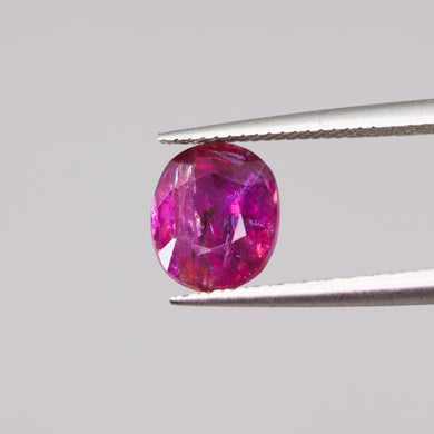 Create your own ring: 1.72ct oval fuscia Umba sapphire