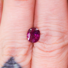 Load image into Gallery viewer, Create your own ring: 1.72ct oval fuscia Umba sapphire