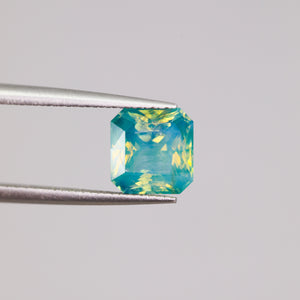 Create your own ring: 2ct Madagascar opalescent bicolor sapphire