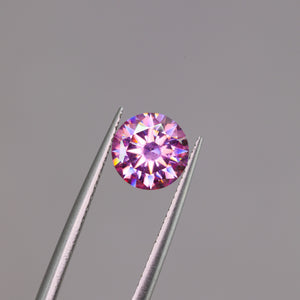 Create your own ring: 1.2ct pink moissanite