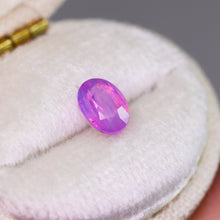 Load image into Gallery viewer, Create your own ring: 1.04ct pink opalescent oval sapphire