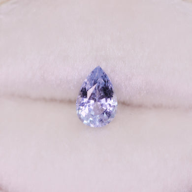 Create your own ring: 0.53ct light blue pear sapphire