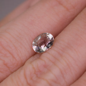 Create your own ring: 1.75ct oval Madagascar light peach sapphire