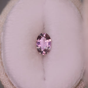 Create your own ring: 0.53ct oval light pink sapphire