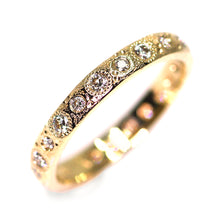 Load image into Gallery viewer, Northern Lights: diamond eternity ring (made to order)