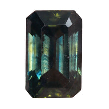 Load image into Gallery viewer, Create your own ring: 1.54ct teal emerald-cut Kenya sapphire