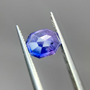 Create your own ring: 1.07ct inky blue/periwinkle Kashmir sapphire