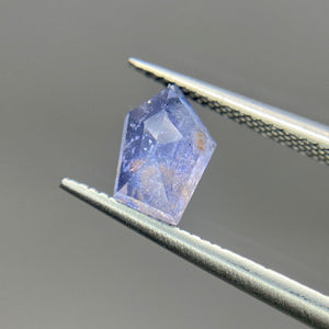 Create your own ring: 1.07ct rosecut pastel blue Umba sapphire