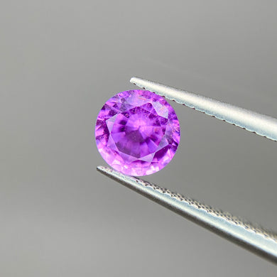 Create your own ring: 0.73ct pink/violet sapphire