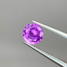Load image into Gallery viewer, Create your own ring: 0.73ct pink/violet sapphire