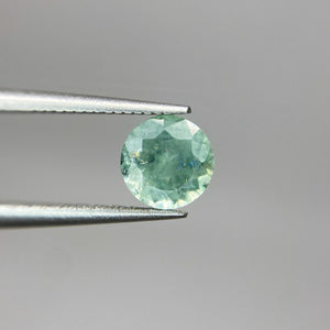 Create your own ring: 0.86ct green Montana sapphire