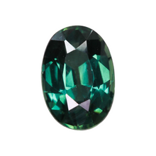 Load image into Gallery viewer, Create your own ring: 1.15ct vintage green oval sapphire