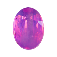 Load image into Gallery viewer, Create your own ring: 1.04ct pink opalescent oval sapphire