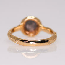 Load image into Gallery viewer, Sequoia ring: 14K solitaire(with 26 gemstone &amp; diamond options)