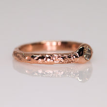Load image into Gallery viewer, Halo: 14K ring (with 6 diamond/sapphire options)