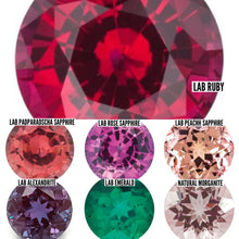 Load image into Gallery viewer, Sequoia ring: 14K solitaire(with 26 gemstone &amp; diamond options)