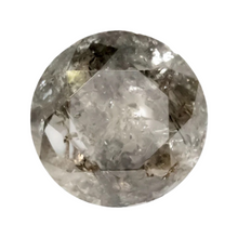 Load image into Gallery viewer, Create your own ring: 1.55ct salt &amp; pepper round brilliant diamond